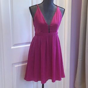 Magenta free people Dress